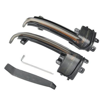 1 คู่สำหรับ Audi A4 B8.5 รถแบบไดนามิกไฟเลี้ยว LED กระจกมองหลัง Flasher น้ำ Blinker, For Audi A4 B8.5