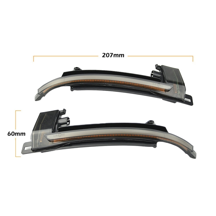 1 คู่สำหรับ Audi A4 B8 รถแบบไดนามิกไฟเลี้ยว LED กระจกมองหลัง Flasher น้ำ Blinker, For Audi A4 B8
