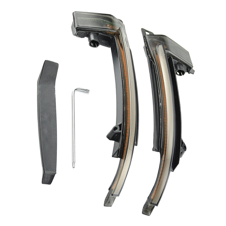 1 คู่สำหรับ Audi A4 B8 รถแบบไดนามิกไฟเลี้ยว LED กระจกมองหลัง Flasher น้ำ Blinker, For Audi A4 B8