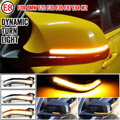 1 คู่สำหรับ BMW 3 Series F20 รถแบบไดนามิกไฟเลี้ยว LED กระจกมองหลัง Flasher น้ำ Blinker, For BMW 3 Series F20 (Transparent), For BMW 3 Series F20 (Transparent Black)