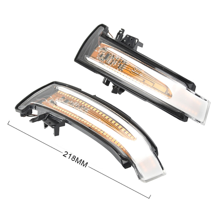 1 คู่สำหรับ Mercedes-Benz A Class W176 2013-2017 รถแบบไดนามิกไฟเลี้ยว LED กระจกมองหลัง Flasher น้ำ Blinker, For Mercedes-Benz A Class W176 2013-2017 (Transparent), For Mercedes-Benz A Class W176 2013-2017 (Transparent Black)
