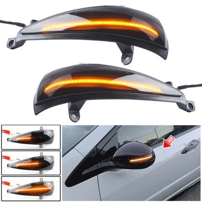 1 คู่สำหรับ Honda Civic 2006-2011 รถแบบไดนามิกไฟเลี้ยว LED กระจกมองหลัง Flasher น้ำ Blinker, For Honda Civic 2006-2011