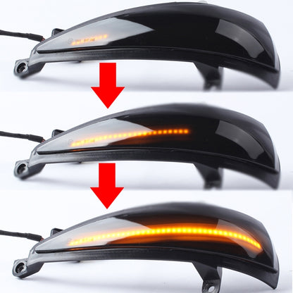 1 คู่สำหรับ Honda Civic 2006-2011 รถแบบไดนามิกไฟเลี้ยว LED กระจกมองหลัง Flasher น้ำ Blinker, For Honda Civic 2006-2011