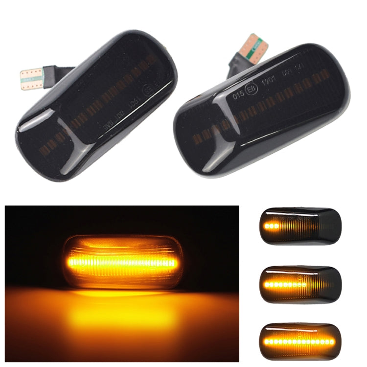 2pcs สำหรับ Honda Civic 2001-2015 รถ LED แบบไดนามิก Fender ด้านข้าง 34301-S5H-T02, For Honda Civic 2001-2015 (Transparent), For Honda Civic 2001-2015 (Transparent Black)