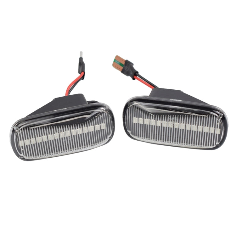 2pcs สำหรับ Honda Civic 2001-2015 รถ LED แบบไดนามิก Fender ด้านข้าง 34301-S5H-T02, For Honda Civic 2001-2015 (Transparent), For Honda Civic 2001-2015 (Transparent Black)