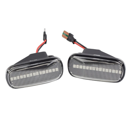 2pcs สำหรับ Honda Civic 2001-2015 รถ LED แบบไดนามิก Fender ด้านข้าง 34301-S5H-T02, For Honda Civic 2001-2015 (Transparent), For Honda Civic 2001-2015 (Transparent Black)