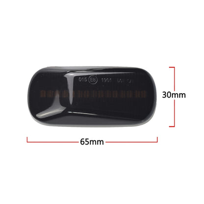 2pcs สำหรับ Honda Civic 2001-2015 รถ LED แบบไดนามิก Fender ด้านข้าง 34301-S5H-T02, For Honda Civic 2001-2015 (Transparent), For Honda Civic 2001-2015 (Transparent Black)