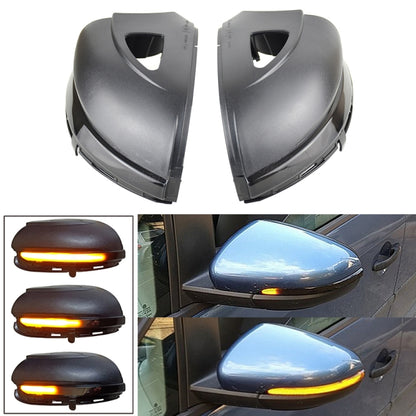 1 คู่สำหรับ Volkswagen Golf 6 MK6 รถแบบไดนามิกไฟเลี้ยว LED กระจกมองหลัง Flasher น้ำไฟกระพริบ, พร้อมรู, For Volkswagen Golf 6 MK6, with Hole
