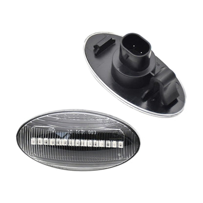 2 ชิ้นสำหรับ Suzuki Grand Vitara JT 2005-2012 รถแบบไดนามิก LED Fender ด้านข้าง, For Suzuki Grand Vitara JT 2005-2012 (Transparent), For Suzuki Grand Vitara JT 2005-2012 (Transparent Black)