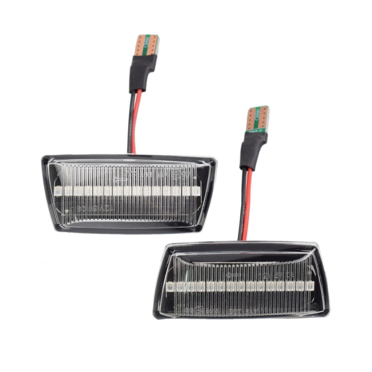 2 ชิ้นสำหรับเชฟโรเลตครูซ 2009-2014 รถแบบไดนามิก LED พิทักษ์ไฟด้านข้าง 1713423, For Chevrolet Cruze 2009-2014 (Transparent), For Chevrolet Cruze 2009-2014 (Transparent Black)