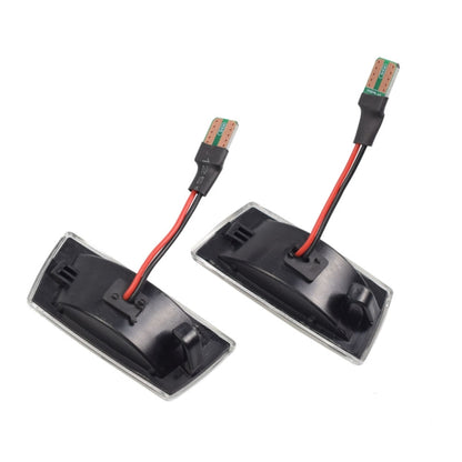 2 ชิ้นสำหรับเชฟโรเลตครูซ 2009-2014 รถแบบไดนามิก LED พิทักษ์ไฟด้านข้าง 1713423, For Chevrolet Cruze 2009-2014 (Transparent), For Chevrolet Cruze 2009-2014 (Transparent Black)