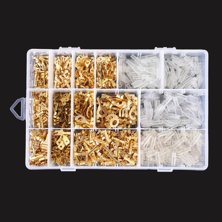 1000 in 1 Cable Spade Plug Connector DIY ขั้วต่อเทอร์มินัล, 1000 in 1