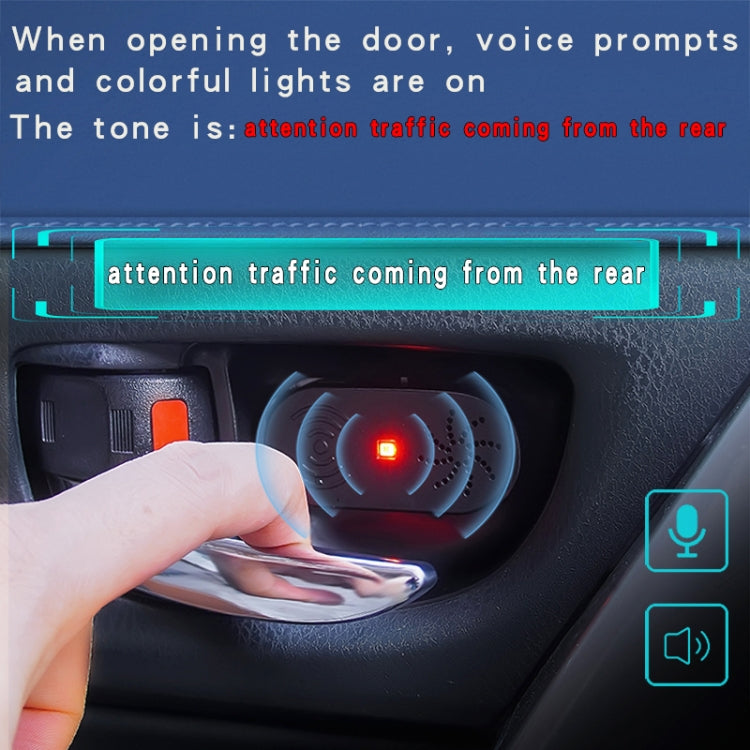 รถ ที่เปิดประตูปลุกการเหนี่ยวนำอัตโนมัติเสียง LED พรอมต์แสง, Door Opener Alarm
