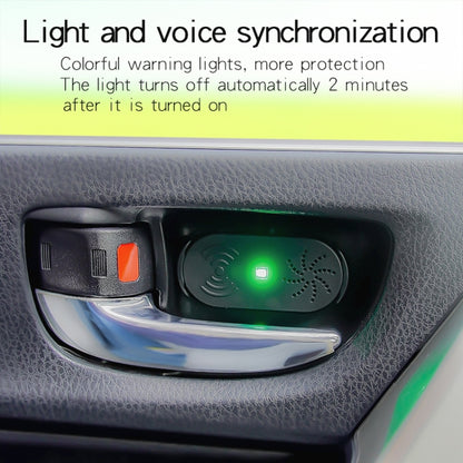 รถ ที่เปิดประตูปลุกการเหนี่ยวนำอัตโนมัติเสียง LED พรอมต์แสง, Door Opener Alarm
