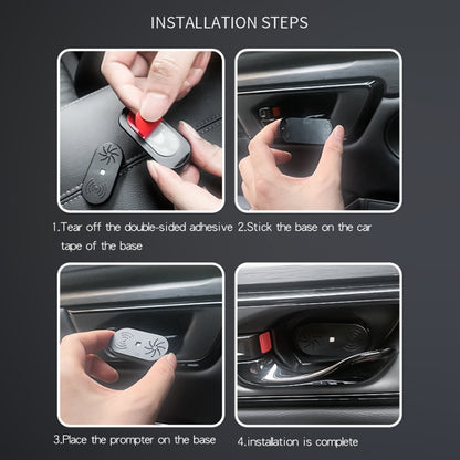 รถ ที่เปิดประตูปลุกการเหนี่ยวนำอัตโนมัติเสียง LED พรอมต์แสง, Door Opener Alarm
