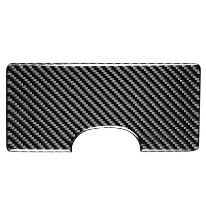 รถคาร์บอนไฟเบอร์ถ้วยผู้ถือสติกเกอร์ตกแต่งสำหรับ Mitsubishi Lancer-EX / EVO / Fortis 9-10th Generation,ซ้ายและขวาไดรฟ์ Universal, Cup Holder