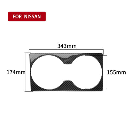 คาร์บอนไฟเบอร์ลำโพงที่นั่งด้านหลังสติกเกอร์ตกแต่งสำหรับ Nissan GTR R35 2008-2016, ซ้ายและขวาไดรฟ์ Universal, Rear Seat Speaker