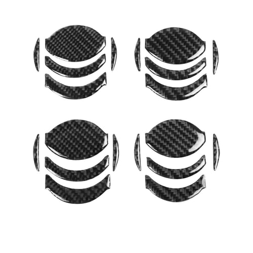 20 PCS คาร์บอนไฟเบอร์ Central Air Outlet สติกเกอร์ตกแต่งสำหรับ Nissan GTR R35 2008-2016, ซ้ายและขวาไดรฟ์ Universal, 20 PCS Central Air Outlet
