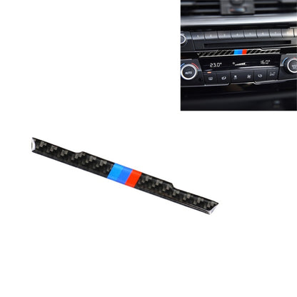 สามสีคาร์บอนไฟเบอร์รถ Central Control CD สติกเกอร์ตกแต่งสำหรับ BMW (F30) 2013-2015 / (F34) 2013-2016, Central Control CD(Three Color)