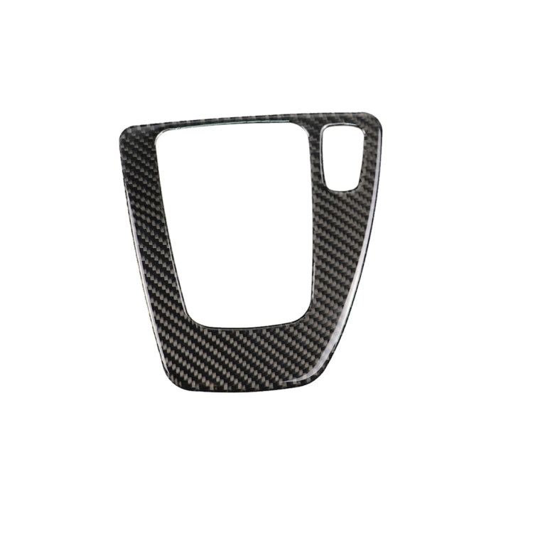 คาร์บอนไฟเบอร์รถขวาขับรถเกียร์แผงสติกเกอร์ตกแต่งสำหรับ BMW E90 / E92 2005-2012, Right Driving Gear Panel