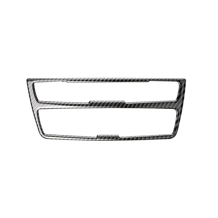 คาร์บอนไฟเบอร์รถยนต์แผงซีดีสติกเกอร์ตกแต่งสำหรับ BMW (F30) 2013-2015 / (F34) 2013-2016, CD Panel
