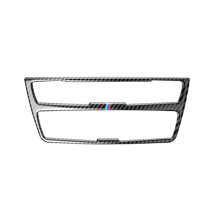 สามสีคาร์บอนไฟเบอร์รถซีดีแผงสติกเกอร์ตกแต่งสำหรับ BMW (F30) 2013-2015 / (F34) 2013-2016, CD Panel(Three Color)