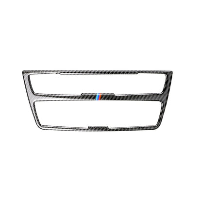 สามสีคาร์บอนไฟเบอร์รถซีดีแผงสติกเกอร์ตกแต่งสำหรับ BMW (F30) 2013-2015 / (F34) 2013-2016, CD Panel(Three Color)