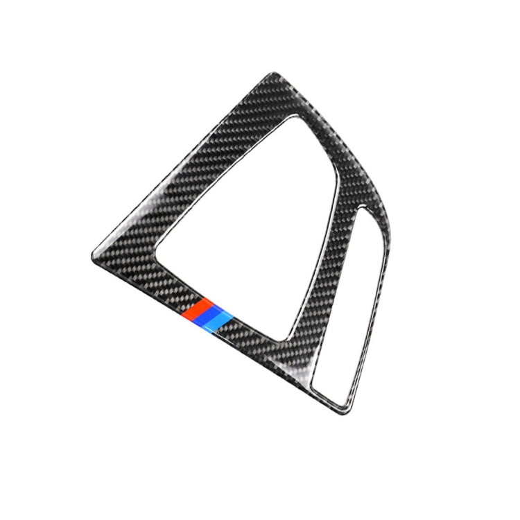 สามสีคาร์บอนไฟเบอร์รถเกียร์แผงสติกเกอร์ตกแต่งสำหรับ BMW (F30) 2013-2017 / (F34) 2013-2017, Sutible สำหรับซ้ายขับรถ, Gear Panel(Three Color)