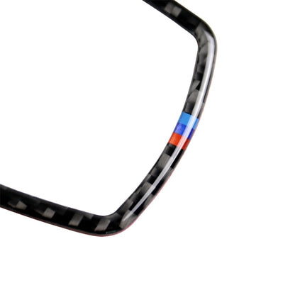 สามสีคาร์บอนไฟเบอร์รถมัลติมีเดียกรอบสติกเกอร์ตกแต่งสำหรับ BMW X3 / X4 / X5 / X6 / F07 / F10 / F15 / F16 / F20 / F25 / F26 / F30 / F34, Multimedia Frame(Three Color)