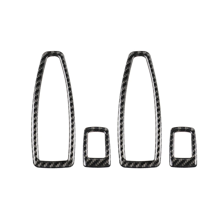 คาร์บอนไฟเบอร์รถยกแผงสติกเกอร์ตกแต่งสำหรับ BMW F20 / F21 2012-2016 / F30 2013-2015 / F34 2013-2016, Lifting Panel