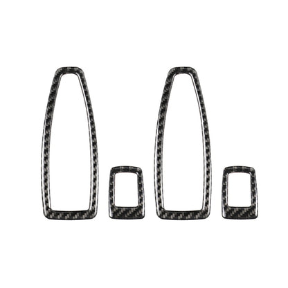 คาร์บอนไฟเบอร์รถยกแผงสติกเกอร์ตกแต่งสำหรับ BMW F20 / F21 2012-2016 / F30 2013-2015 / F34 2013-2016, Lifting Panel