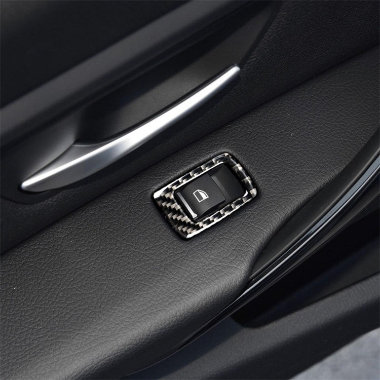 คาร์บอนไฟเบอร์รถยกแผงสติกเกอร์ตกแต่งสำหรับ BMW F20 / F21 2012-2016 / F30 2013-2015 / F34 2013-2016, Lifting Panel