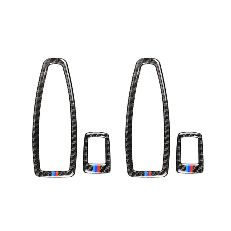 สามสีรถคาร์บอนไฟเบอร์ยกแผงสติกเกอร์ตกแต่งสำหรับ BMW F20 / F21 2012-2016 / F30 2013-2015 / F34 2013-2016, Lifting Panel(Three Color)