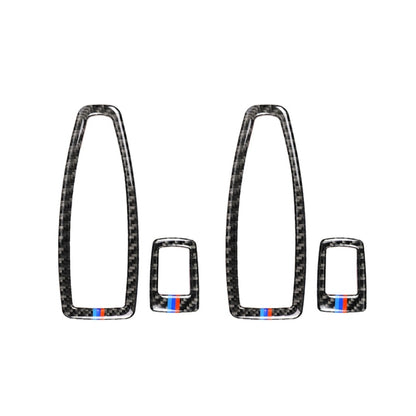 สามสีรถคาร์บอนไฟเบอร์ยกแผงสติกเกอร์ตกแต่งสำหรับ BMW F20 / F21 2012-2016 / F30 2013-2015 / F34 2013-2016, Lifting Panel(Three Color)