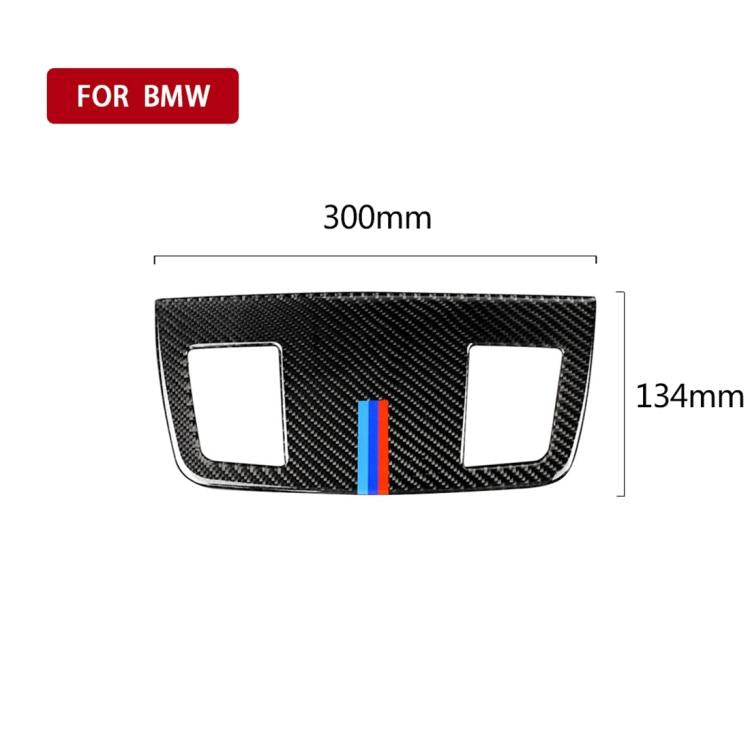สามสีคาร์บอนไฟเบอร์รถเครื่องมือขนาดใหญ่ Outlet ตกแต่งสติกเกอร์สำหรับ BMW E90 2005-2012, Instrument Large Outlet(Three Color)