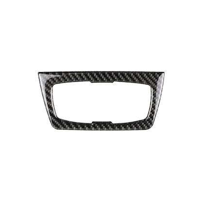 คาร์บอนไฟเบอร์รถไฟหน้าสวิทช์สติกเกอร์ตกแต่งสำหรับ BMW F30 2013-2017 / F34 2013-2017, Headlight  Switch