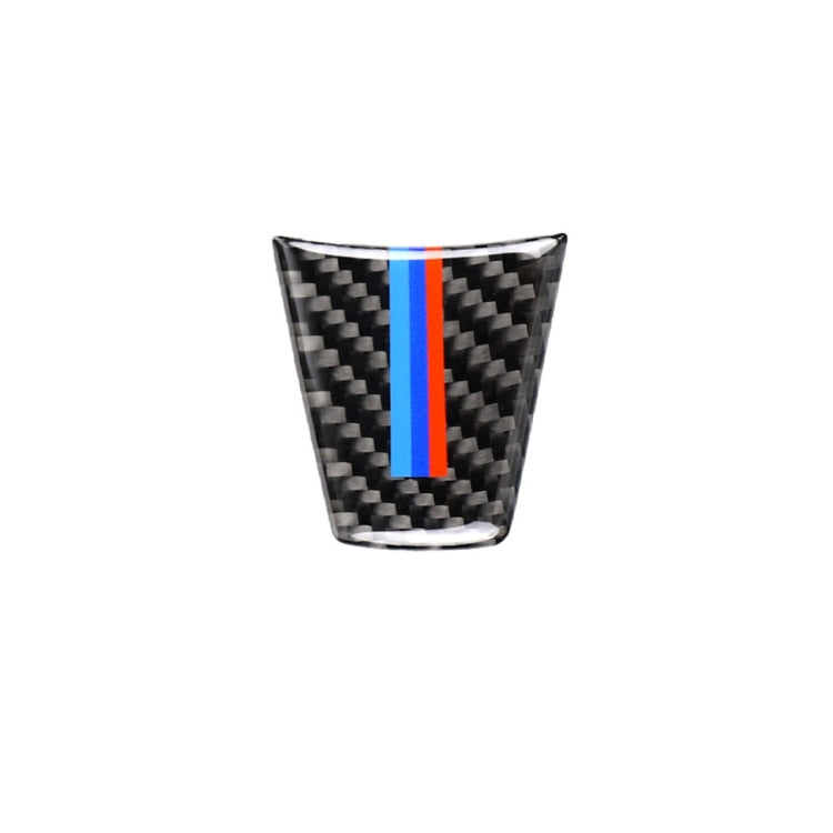 ขนาดใหญ่รุ่นสามสีคาร์บอนไฟเบอร์รถพวงมาลัยสติกเกอร์ตกแต่งสำหรับ BMW E90 2005-2012, Steering Wheel(Three Color)