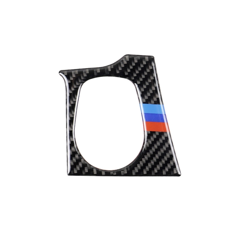 สามสีคาร์บอนไฟเบอร์รถรูกุญแจสติกเกอร์ตกแต่งสำหรับ BMW F30 2013-2018 / F34 2013-2017, เหมาะสำหรับขับรถด้านซ้าย, Key Hole(Three Color), Key Hole