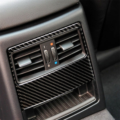 คาร์บอนไฟเบอร์รถยนต์ด้านหลังระบายอากาศสติ๊กเกอร์ตกแต่งสำหรับ BMW E90 / E92 2005-2012, Rear Air Vent with Hole, Rear Air Vent