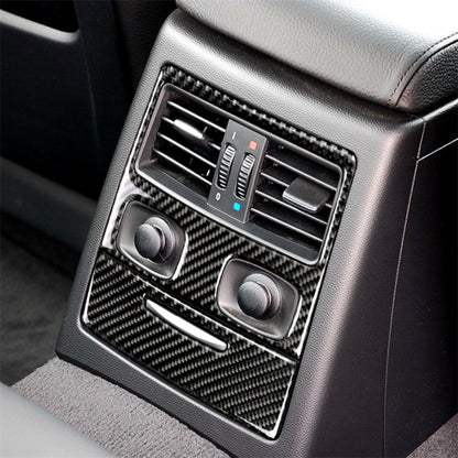 คาร์บอนไฟเบอร์รถด้านหลัง Air Vent รวมตกแต่งสติกเกอร์สำหรับ BMW E90/E92 2005-2012, Rear Air Vent Combination with Hole, Rear Air Vent Combination