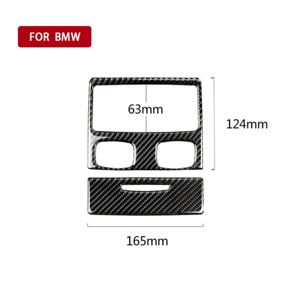 คาร์บอนไฟเบอร์รถด้านหลัง Air Vent รวมตกแต่งสติกเกอร์สำหรับ BMW E90/E92 2005-2012, Rear Air Vent Combination with Hole, Rear Air Vent Combination