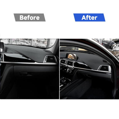 คาร์บอนไฟเบอร์รถ Copilot Central Control ตกแต่งสติกเกอร์สำหรับ BMW F30 2013-2018/F34 2013-2018, เหมาะสำหรับขับรถด้านซ้าย, Copilot Central Control
