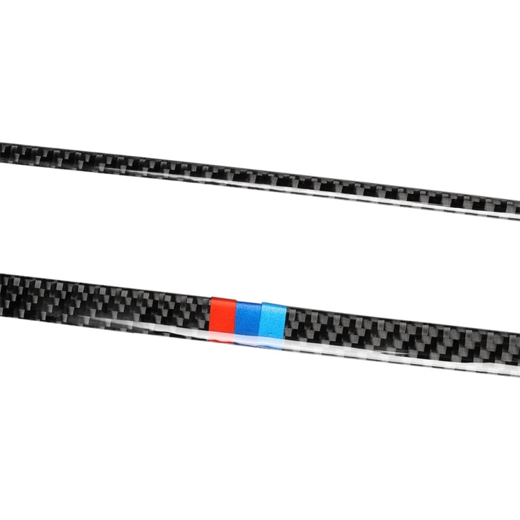 สามสีคาร์บอนไฟเบอร์รถซีดีแผงสติกเกอร์ตกแต่งสำหรับ BMW ซีรีส์ 5 F10 2011-2017, CD Panel(Three Color), CD Panel