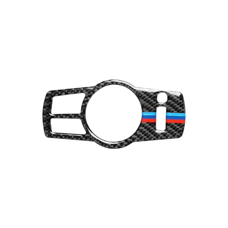 สวิตช์ไฟหน้ารถคาร์บอนไฟเบอร์สามสีสติ๊กเกอร์ตกแต่งสำหรับ BMW ซีรีส์ 5 F01 / F10 / F07 / F25 / F26 เหมาะสำหรับการขับขี่ทางซ้าย, Headlight Switch(Three Color), Headlight Switch