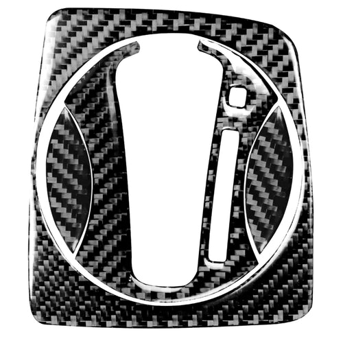 4 ใน 1 รถคาร์บอนไฟเบอร์ชุดเกียร์อัตโนมัติสติกเกอร์ตกแต่งสำหรับ Honda Civic 8th Generation 2006-2011, ไดรฟ์ขวา, Automatic Gear Set, Right Drive