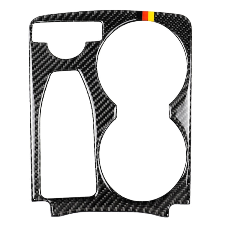 คาร์บอนไฟเบอร์สีเยอรมัน Handrail ถ้วยน้ำผู้ถือสติกเกอร์ตกแต่งสำหรับ Mercedes-Benz GLK 2008-2015, ไดรฟ์ซ้าย, German Color Handrail Water Cup Holder