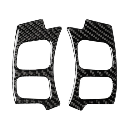 คาร์บอนไฟเบอร์รถยนต์พวงมาลัยปุ่มสติกเกอร์ตกแต่งสำหรับLexus NX200 / 200T / 300H 2014-2021,ซ้ายและขวาไดรฟ์Universal, Steering Wheel Button