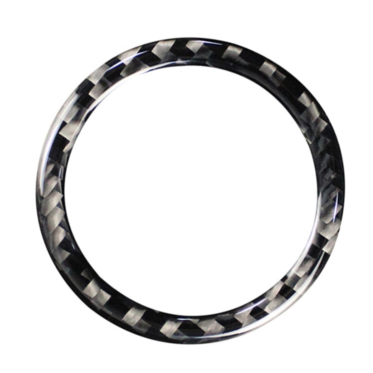 คาร์บอนไฟเบอร์เริ่มต้นวงกลมตกแต่งสติกเกอร์สำหรับ Lexus IS250 300 350C 2006-2012, ซ้ายและขวา Universal, tart Circle
