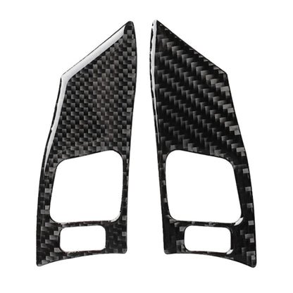 คาร์บอนไฟเบอร์พวงมาลัยปุ่ม B สติกเกอร์ตกแต่งสำหรับ Lexus IS250 300 350C 2006-2012, ซ้ายและขวา Universal, Steering Wheel Button B