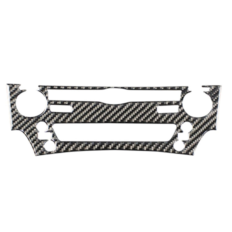 คาร์บอนไฟเบอร์ CD แผงสติกเกอร์ตกแต่งสำหรับ Lexus IS250 300 350C 2006-2012, ซ้ายและขวา Universal, CD Panel
